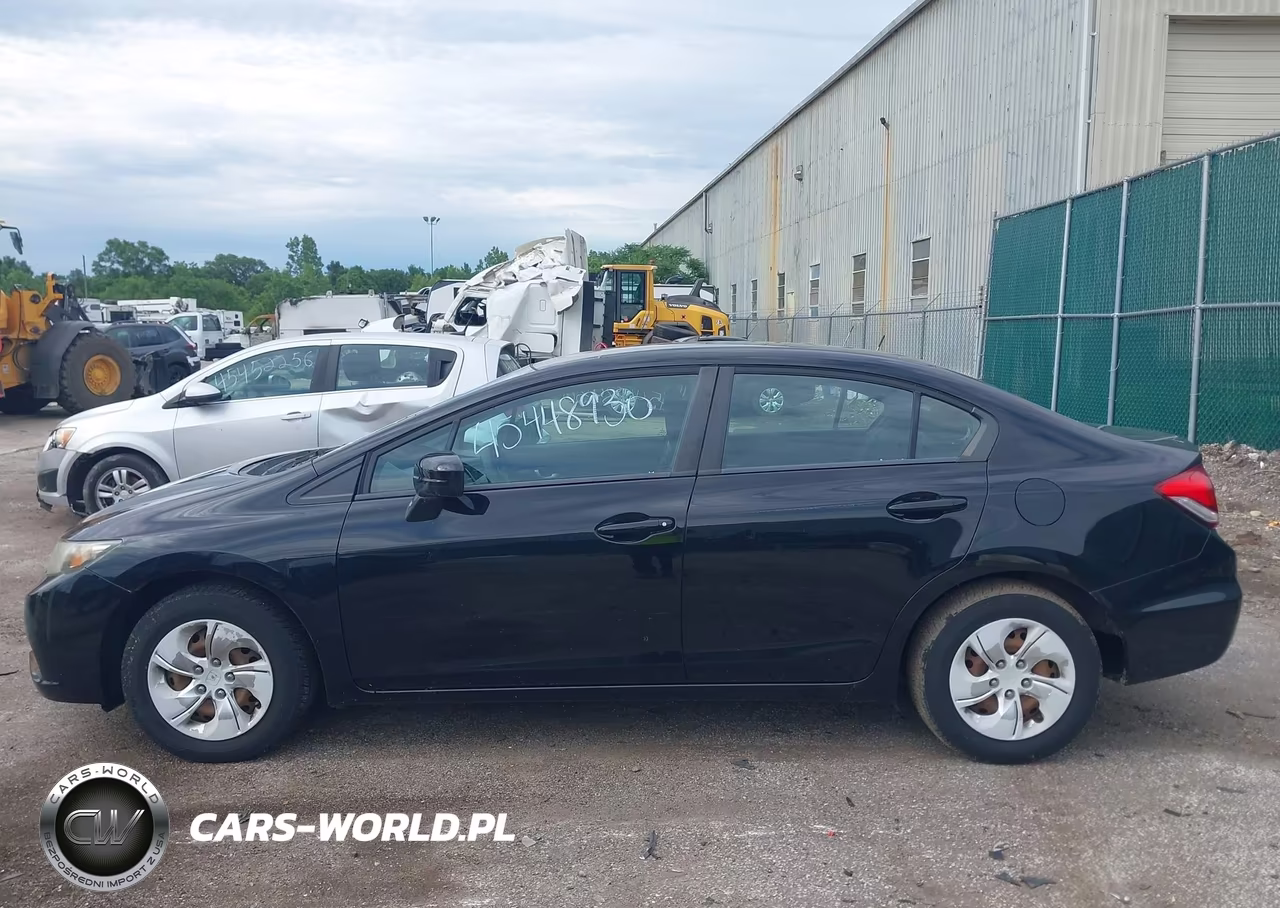 2014 Honda Civic Lx VIN:19XFB2F59EE036724 - 14