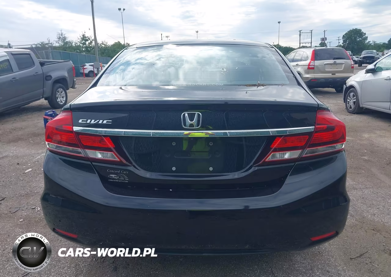 2014 Honda Civic Lx VIN:19XFB2F59EE036724 - 16
