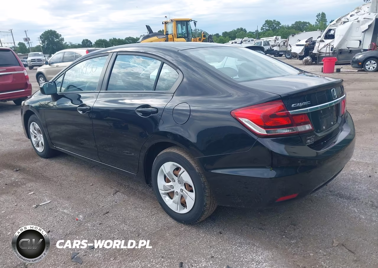 2014 Honda Civic Lx VIN:19XFB2F59EE036724 - 3