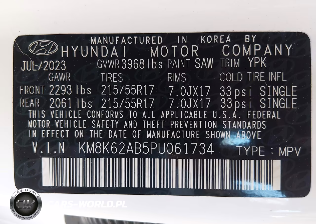 2023 Hyundai Kona Sel VIN:KM8K62AB5PU061734 - 9