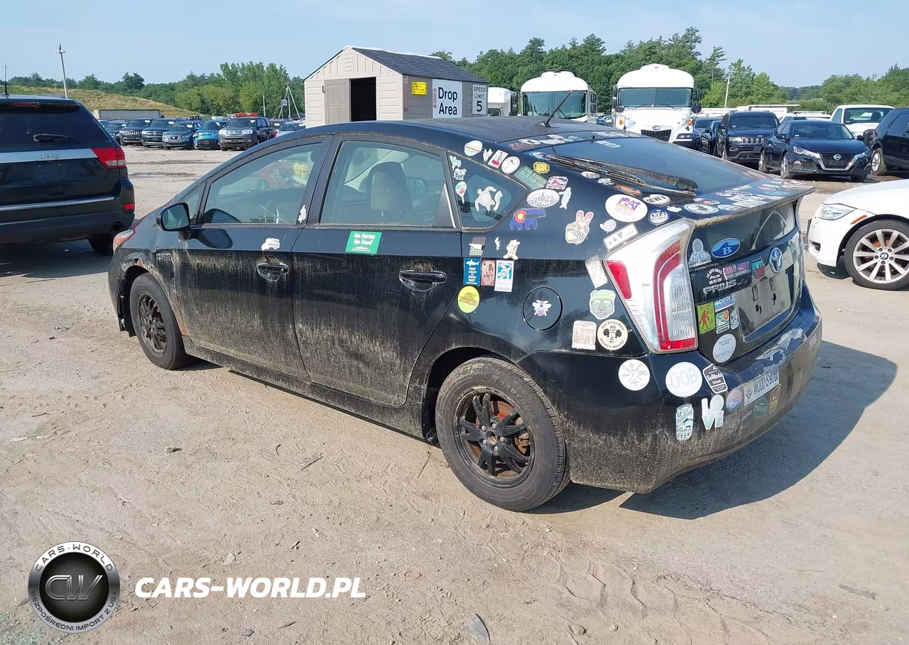 2012 Toyota Prius Two VIN:JTDKN3DU1C5407180 - 3