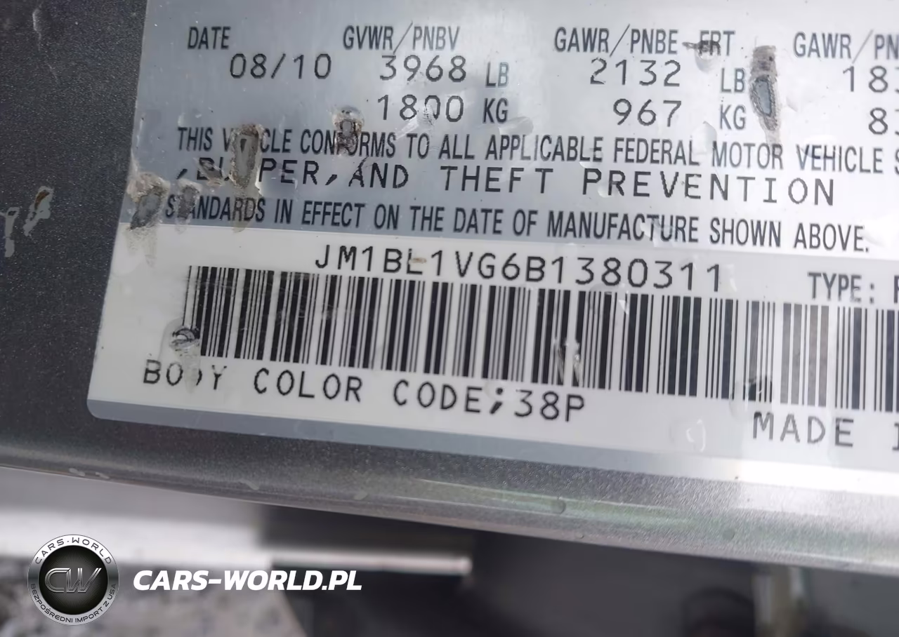 2011 Mazda Mazda3 I Touring VIN:JM1BL1VG6B1380311 - 9