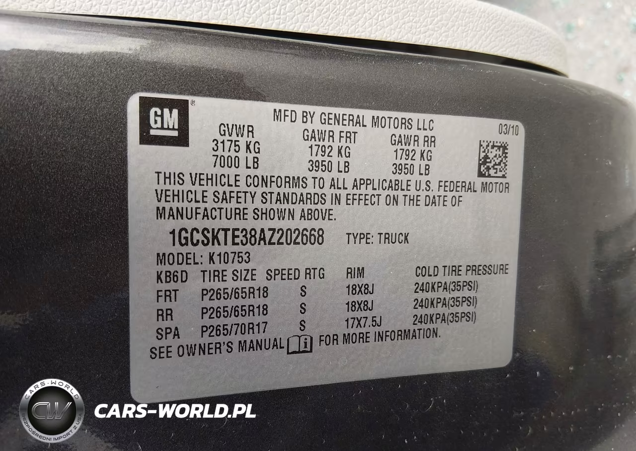 2010 Chevrolet Silverado 1500 Ltz VIN:1GCSKTE38AZ202668 - 9
