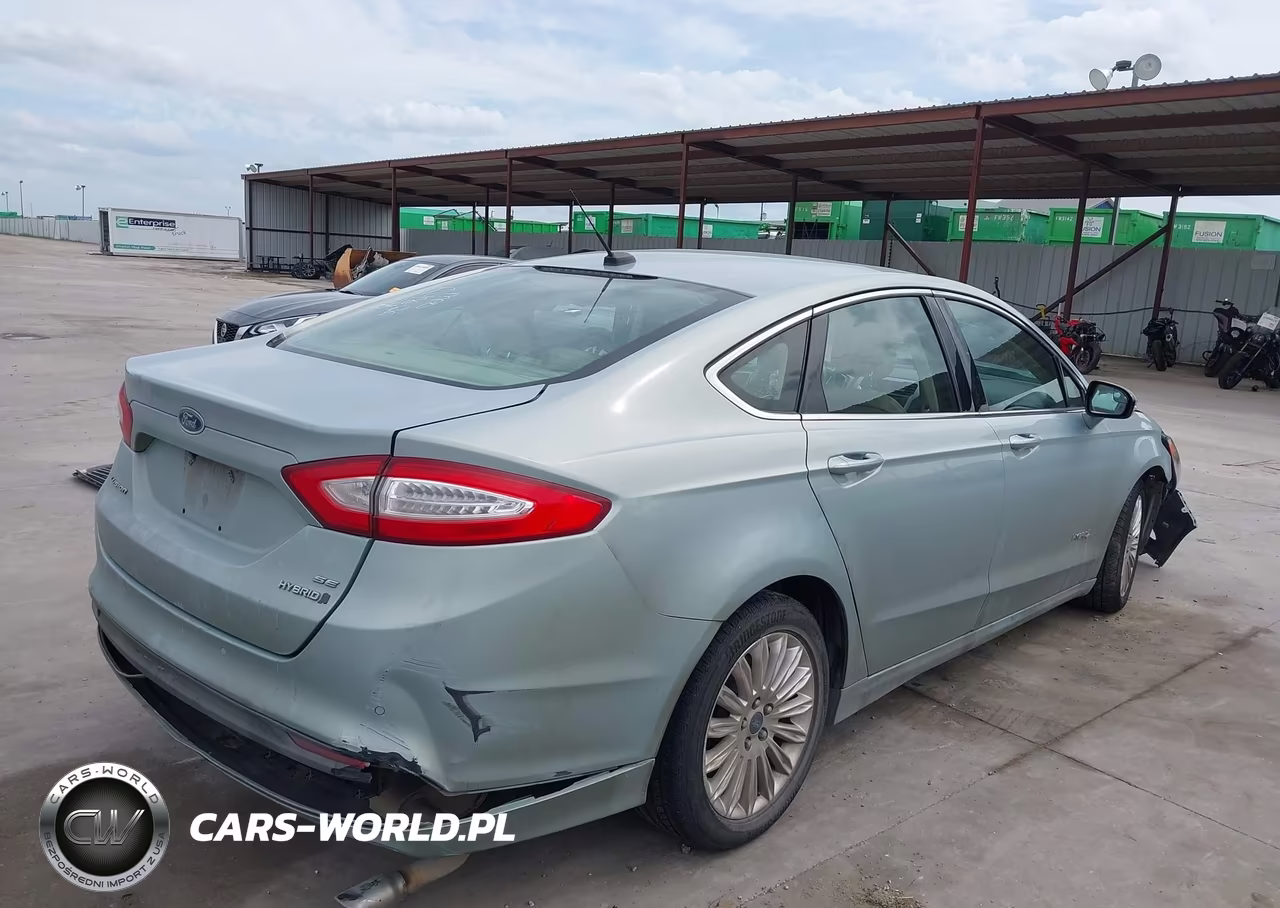 2013 Ford Fusion Hybrid Se VIN:3FA6P0LU0DR163134 - 4