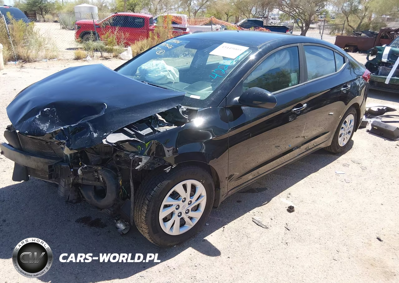 2017 Hyundai Elantra Se VIN:KMHD74LF8HU422229 - 2