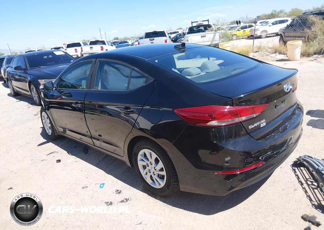 2017 Hyundai Elantra Se VIN:KMHD74LF8HU422229 - 3