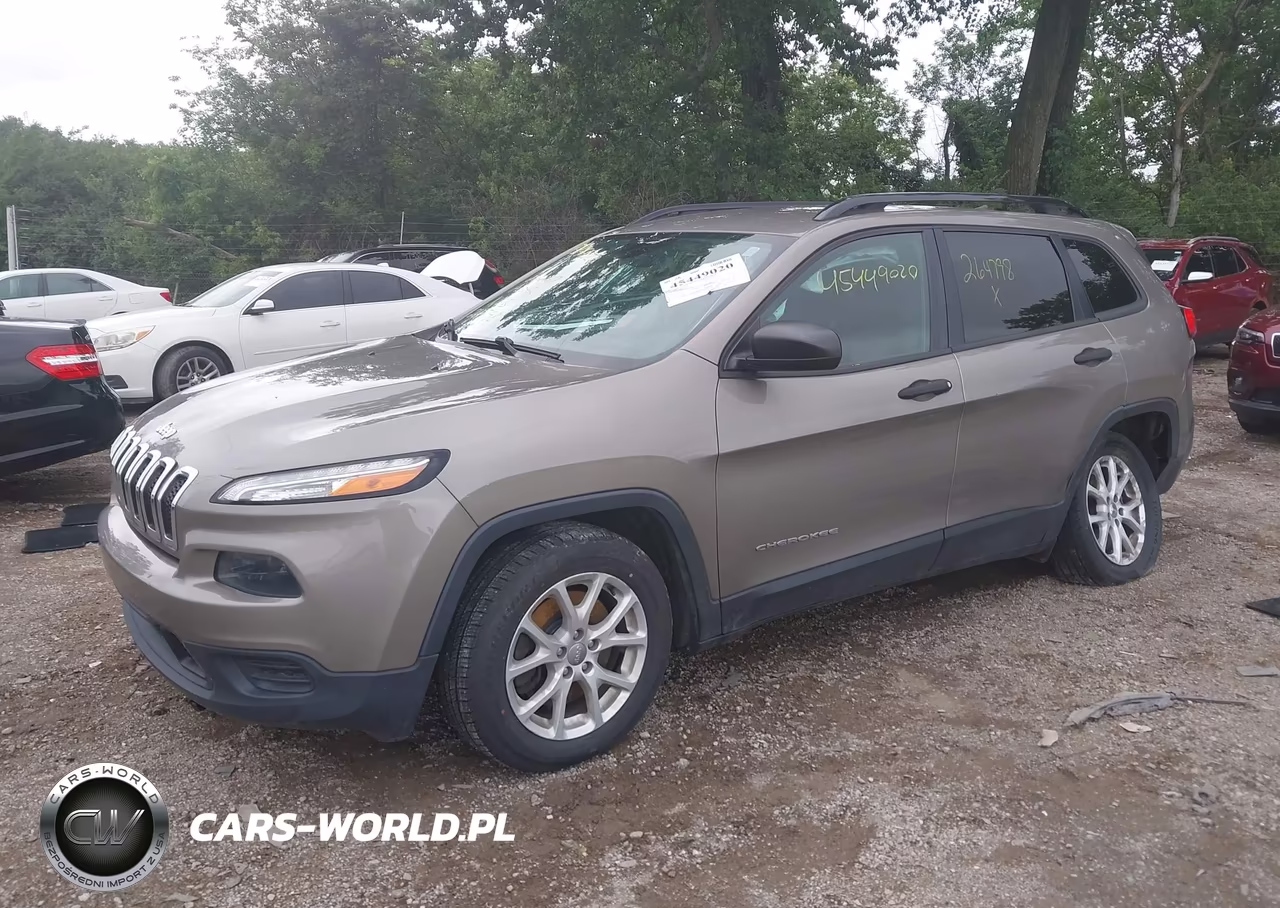 2016 Jeep Cherokee Sport VIN:1C4PJLAB1GW264798 - 2