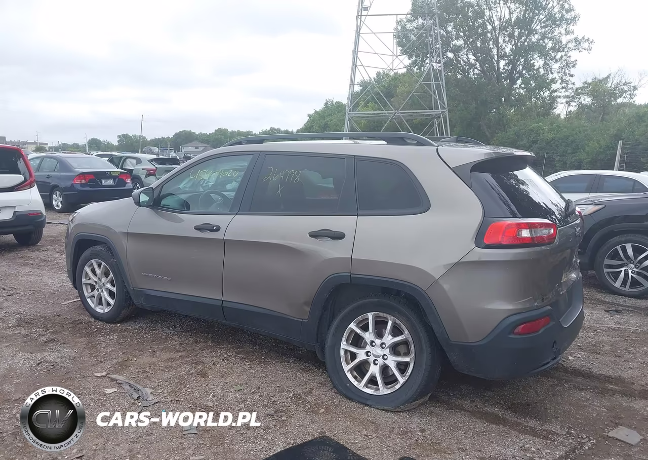 2016 Jeep Cherokee Sport VIN:1C4PJLAB1GW264798 - 3