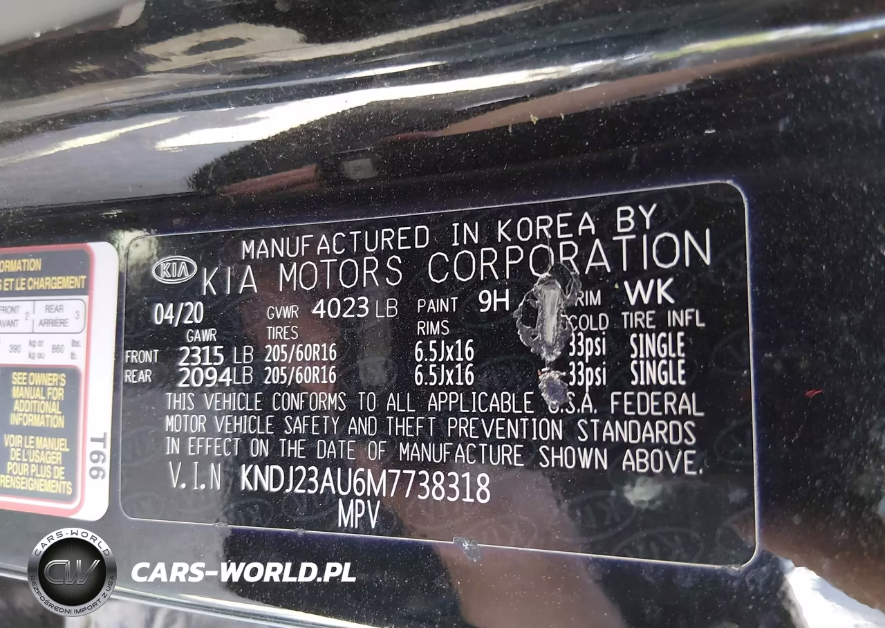 2021 Kia Soul Lx VIN:KNDJ23AU6M7738318 - 9