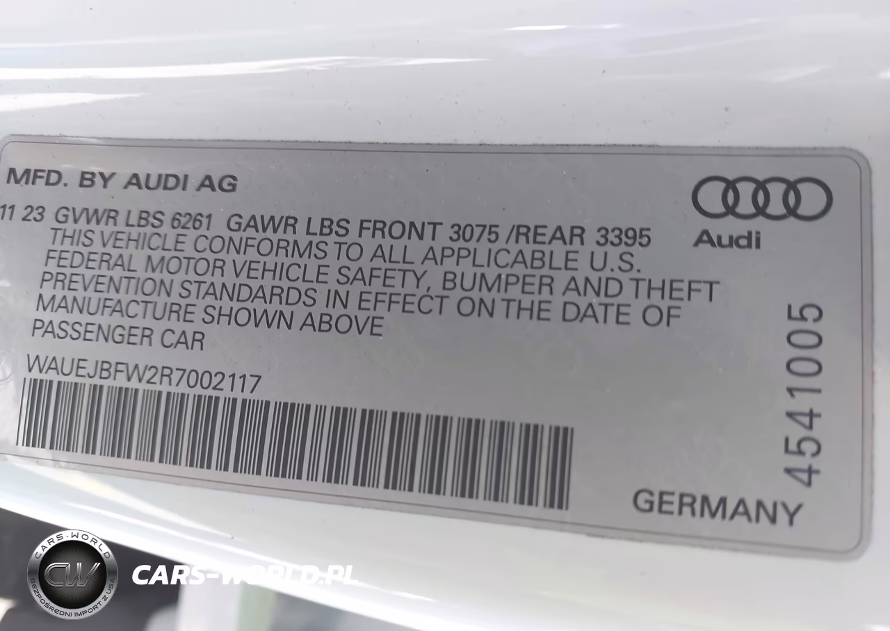 2024 Audi E-Tron Gt Prestige Quattro VIN:WAUEJBFW2R7002117 - 9