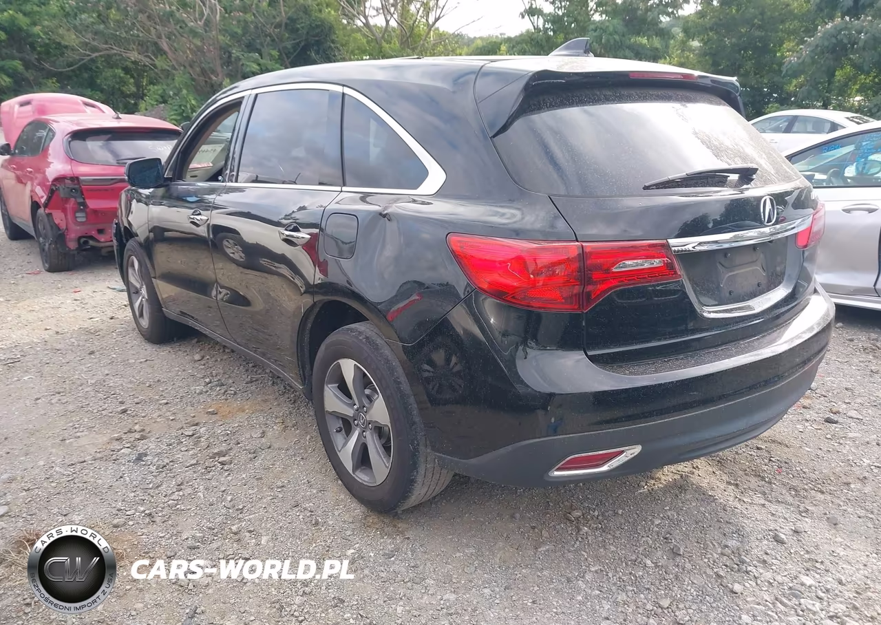 2016 Acura Mdx Acurawatch Plus Package VIN:5FRYD3H2XGB017977 - 3