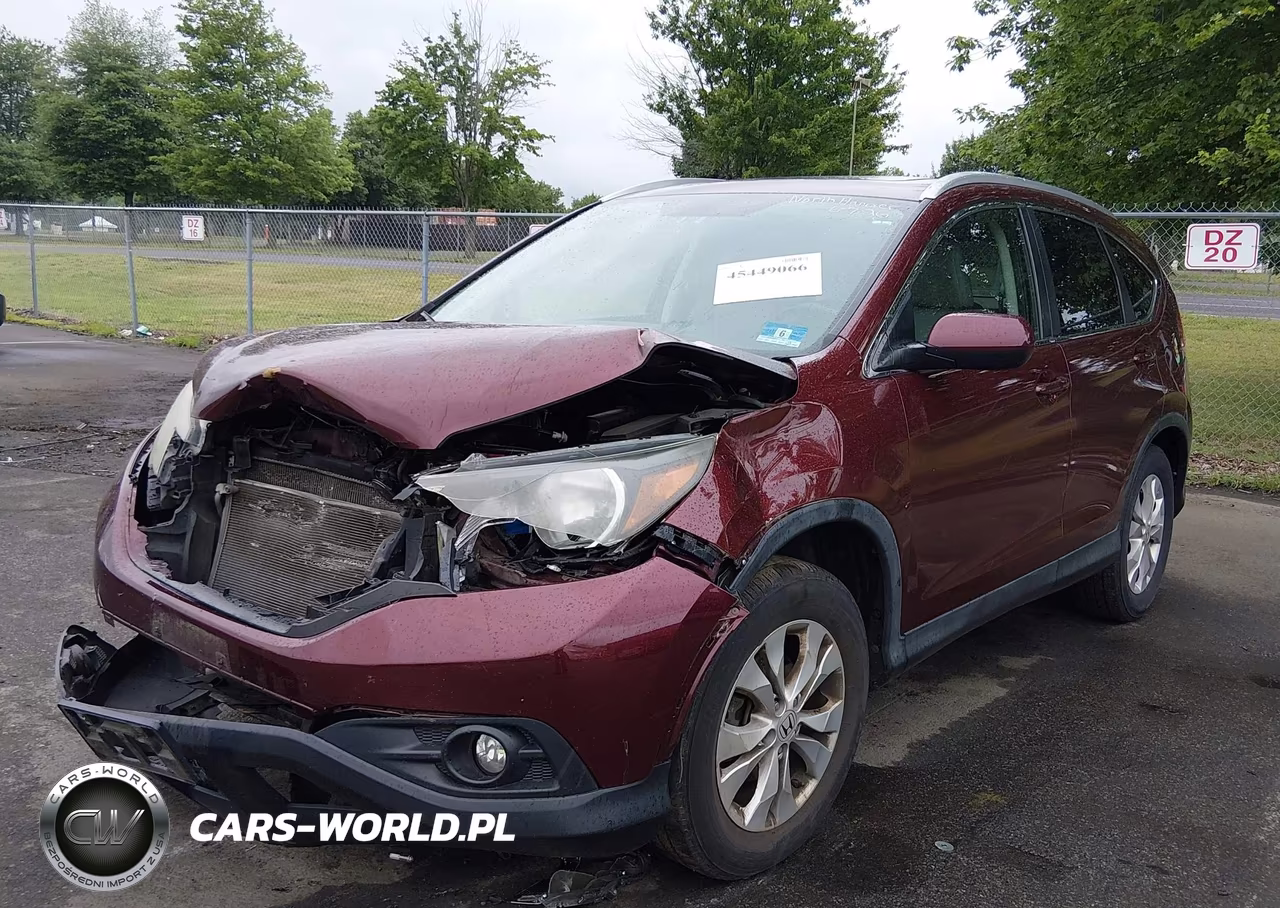 2012 Honda Cr-V Ex-L VIN:5J6RM4H73CL041997 - 2