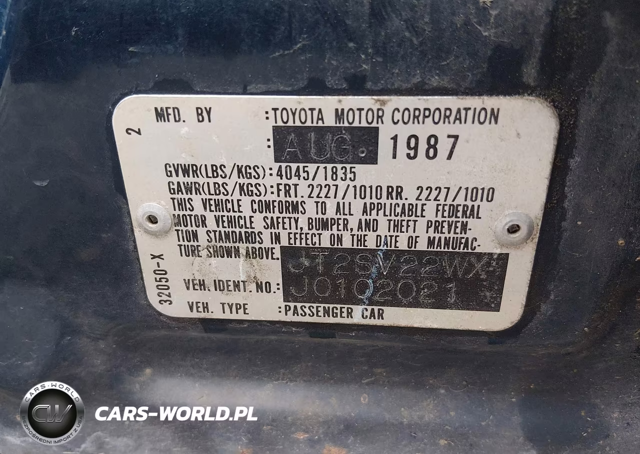 1988 Toyota Camry Le VIN:JT2SV22WXJ0102021 - 9