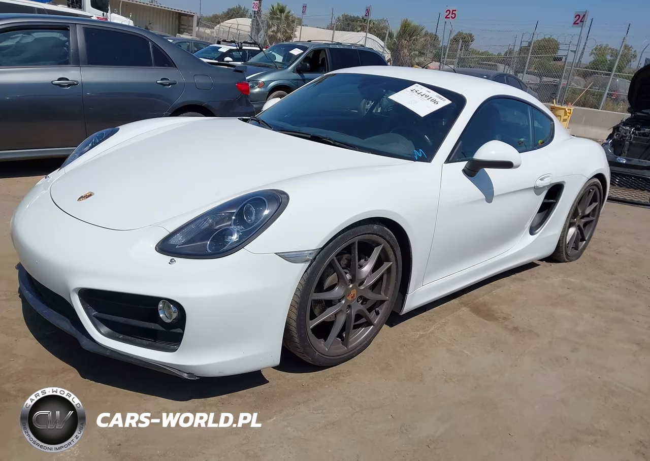 2015 Porsche Cayman VIN:WP0AA2A87FK161055 - 2