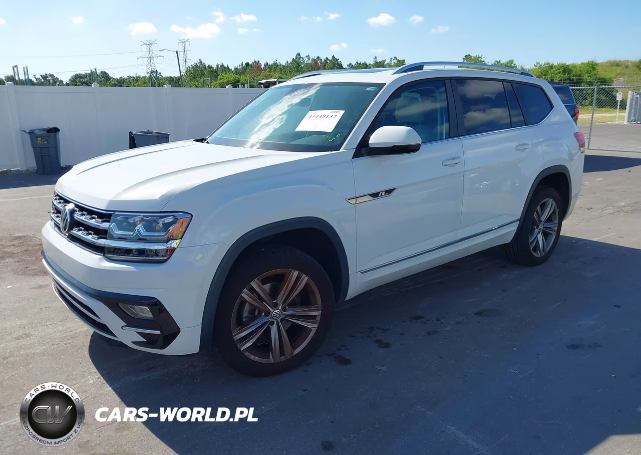 2019 Volkswagen Atlas 3.6L V6 Se W-Technology R-Line VIN:1V2YR2CA0KC608366 - 2