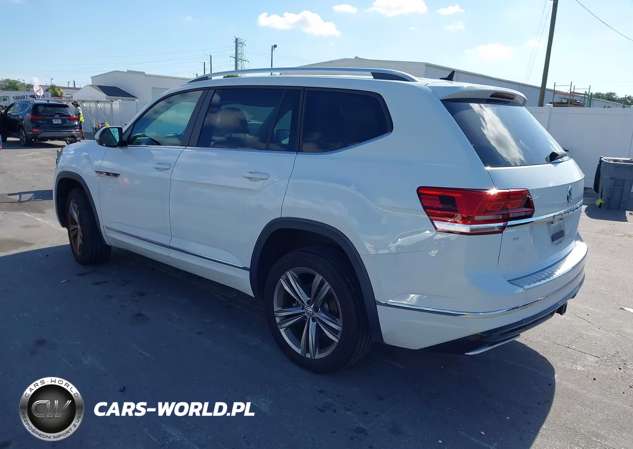 2019 Volkswagen Atlas 3.6L V6 Se W-Technology R-Line VIN:1V2YR2CA0KC608366 - 3