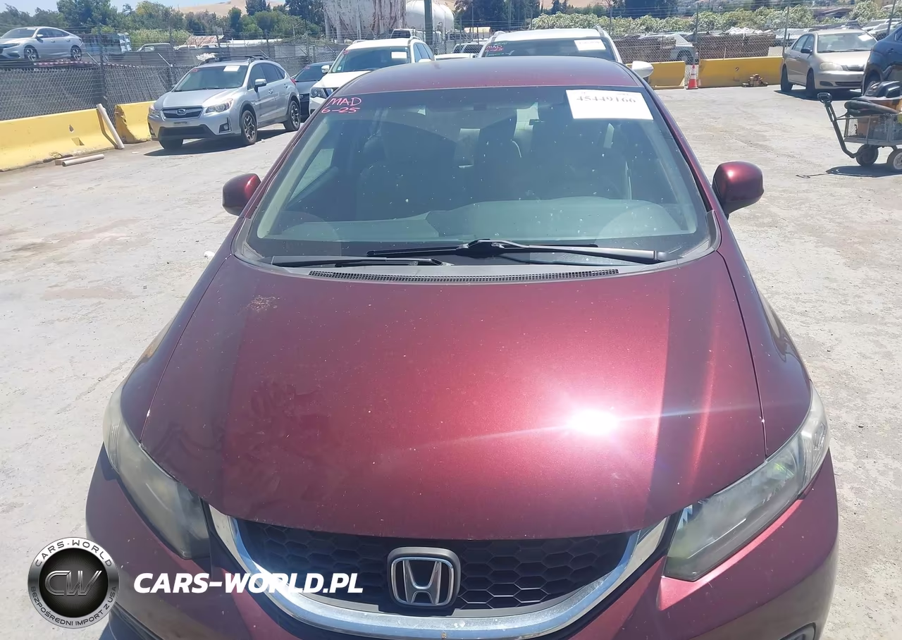 2013 Honda Civic Lx VIN:19XFB2F56DE290776 - 12