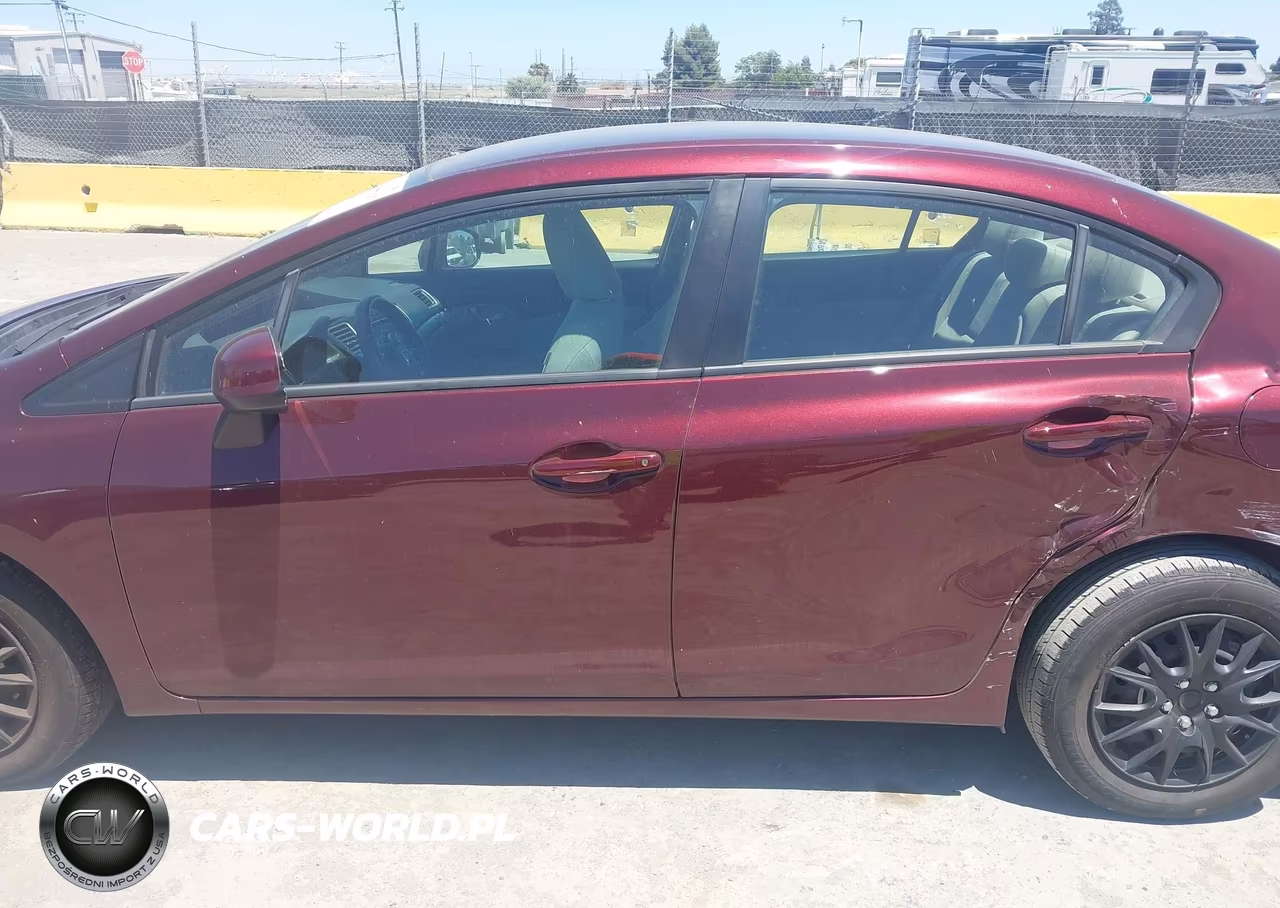 2013 Honda Civic Lx VIN:19XFB2F56DE290776 - 14