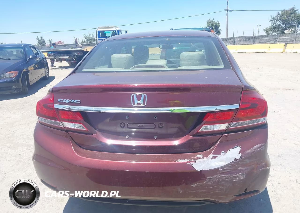 2013 Honda Civic Lx VIN:19XFB2F56DE290776 - 16