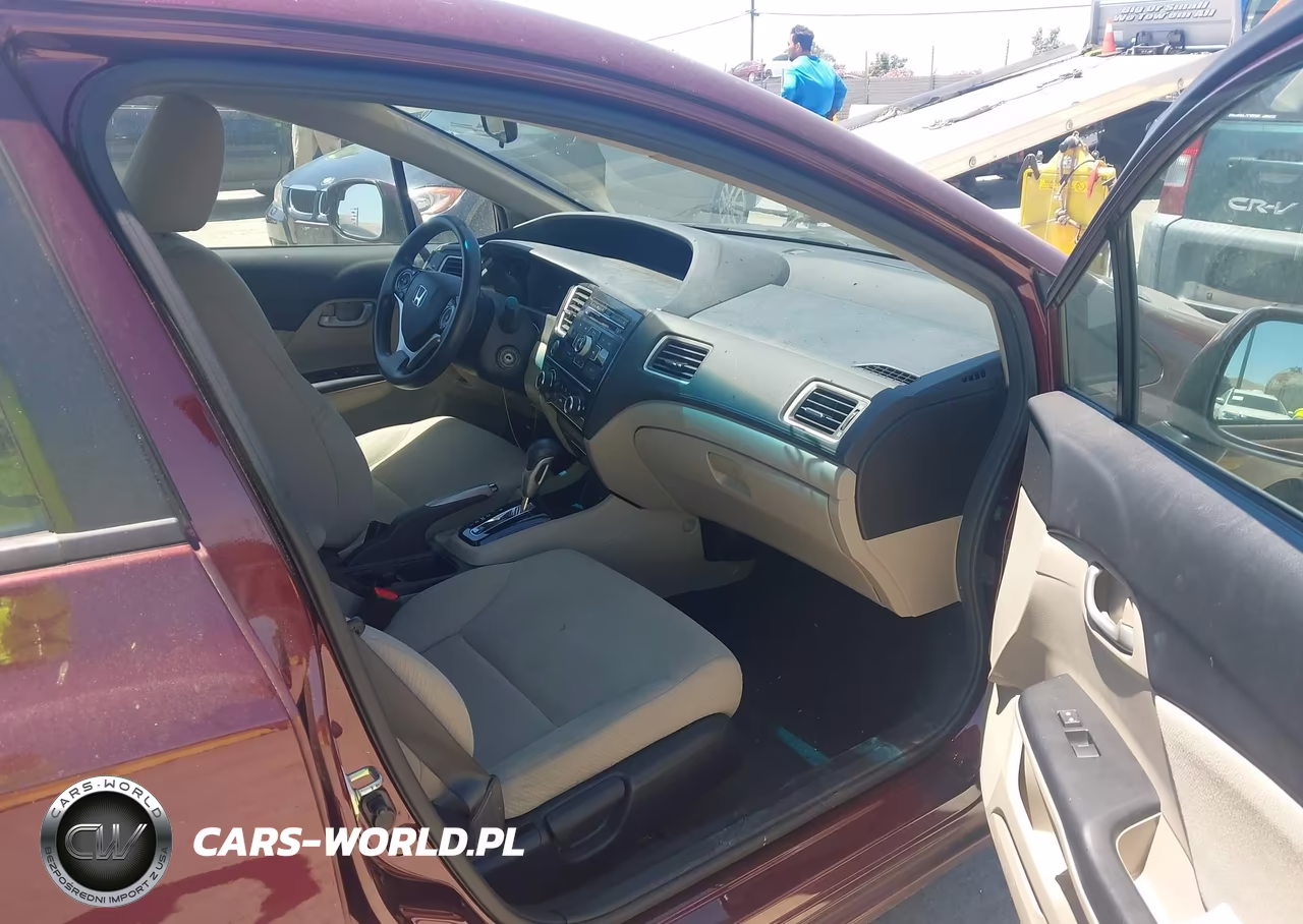 2013 Honda Civic Lx VIN:19XFB2F56DE290776 - 5