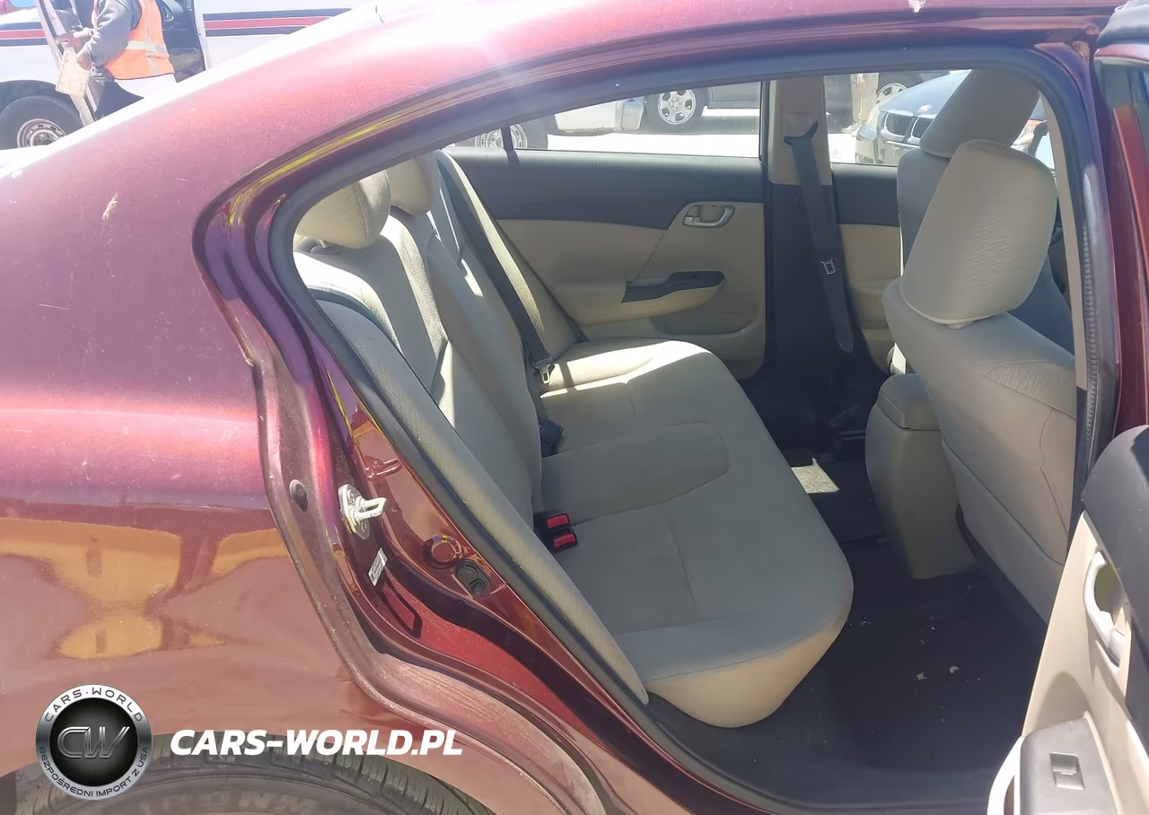 2013 Honda Civic Lx VIN:19XFB2F56DE290776 - 8
