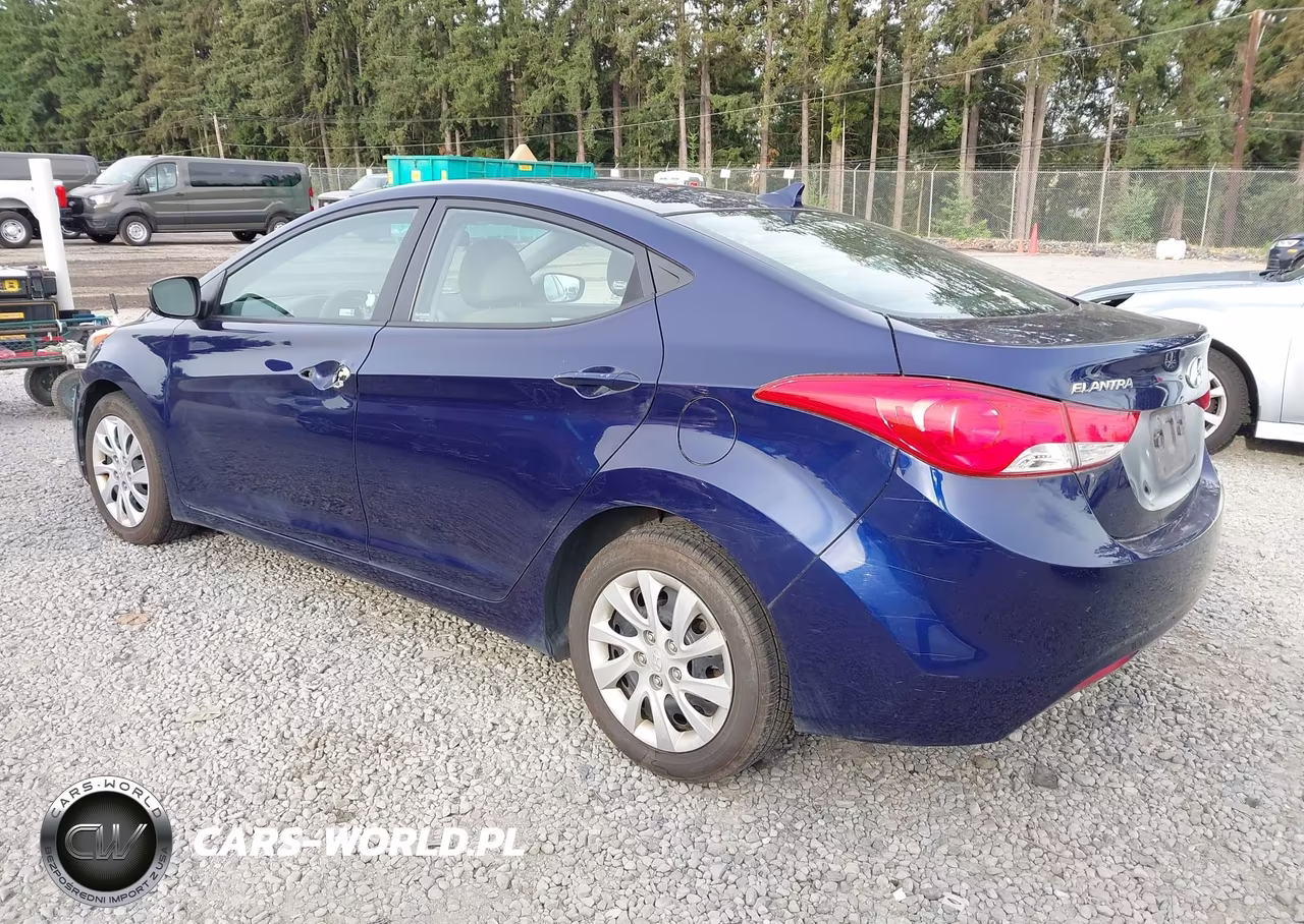 2011 Hyundai Elantra Gls VIN:5NPDH4AEXBH036988 - 3