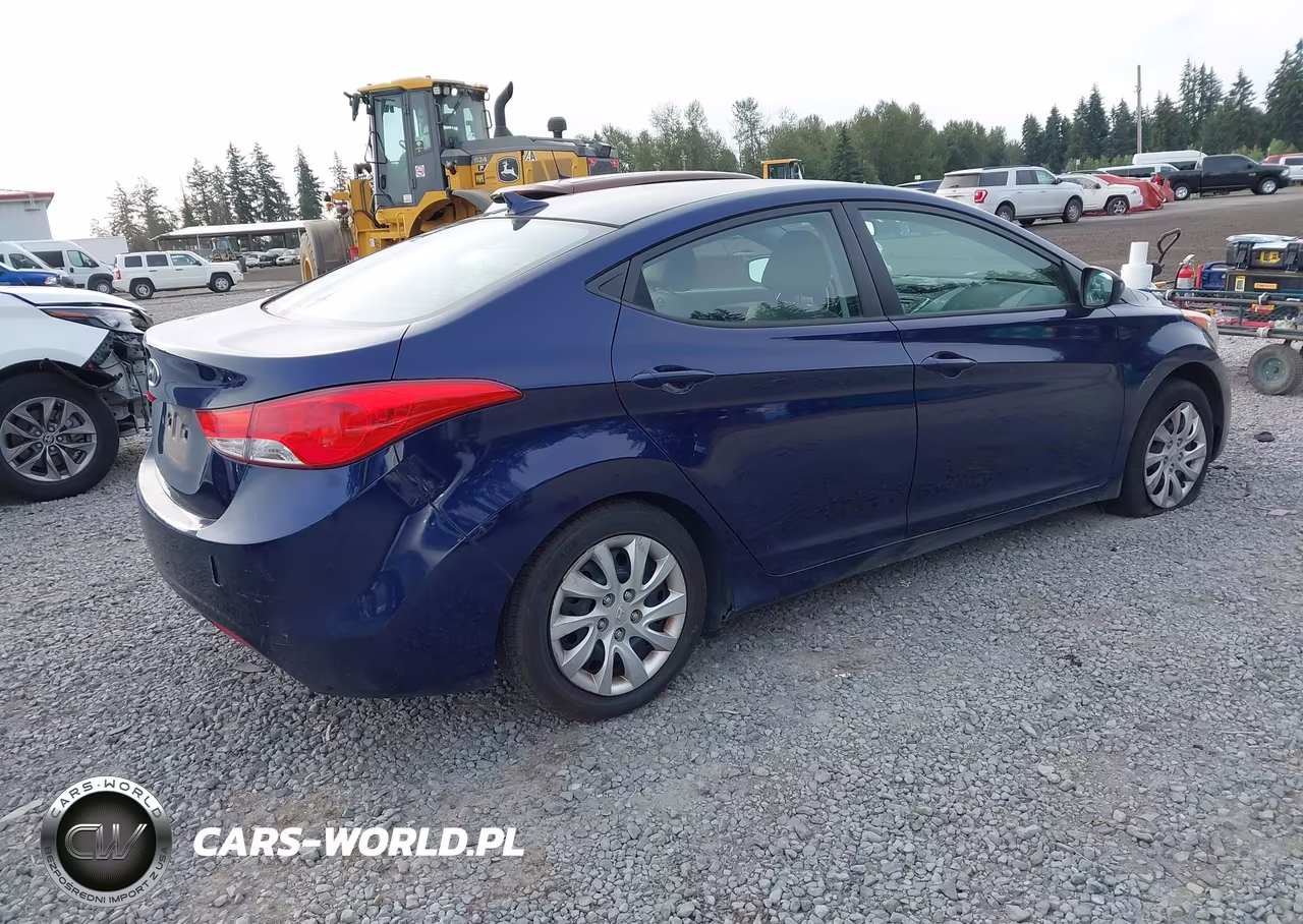 2011 Hyundai Elantra Gls VIN:5NPDH4AEXBH036988 - 4