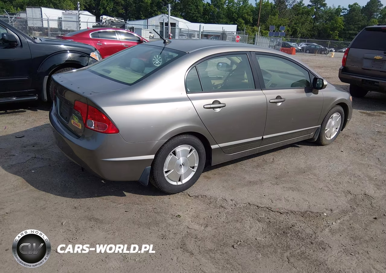 2006 Honda Civic Hybrid VIN:JHMFA36266S011713 - 4