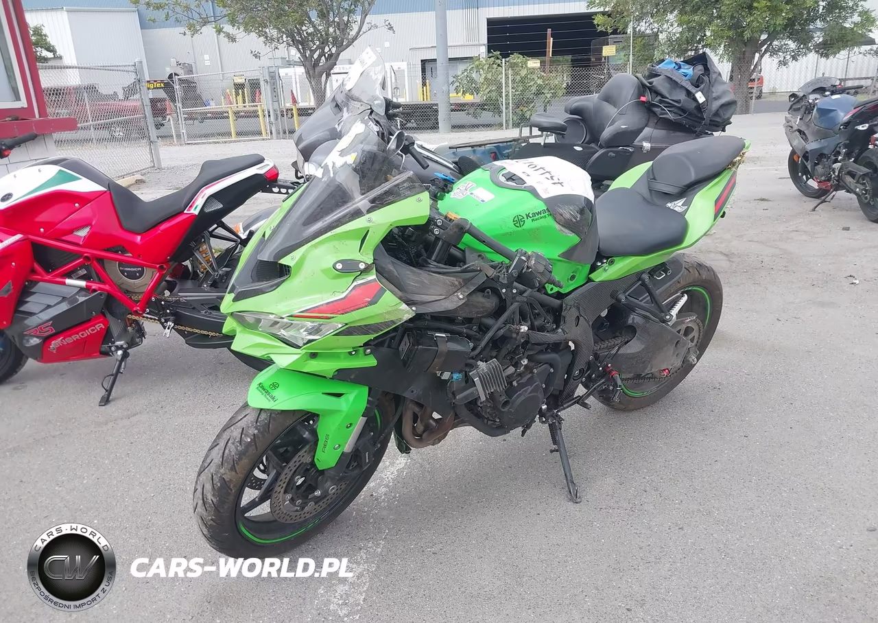 2023 Kawasaki Zx400 S VIN:ML5ZXCS17PDA00488 - 2