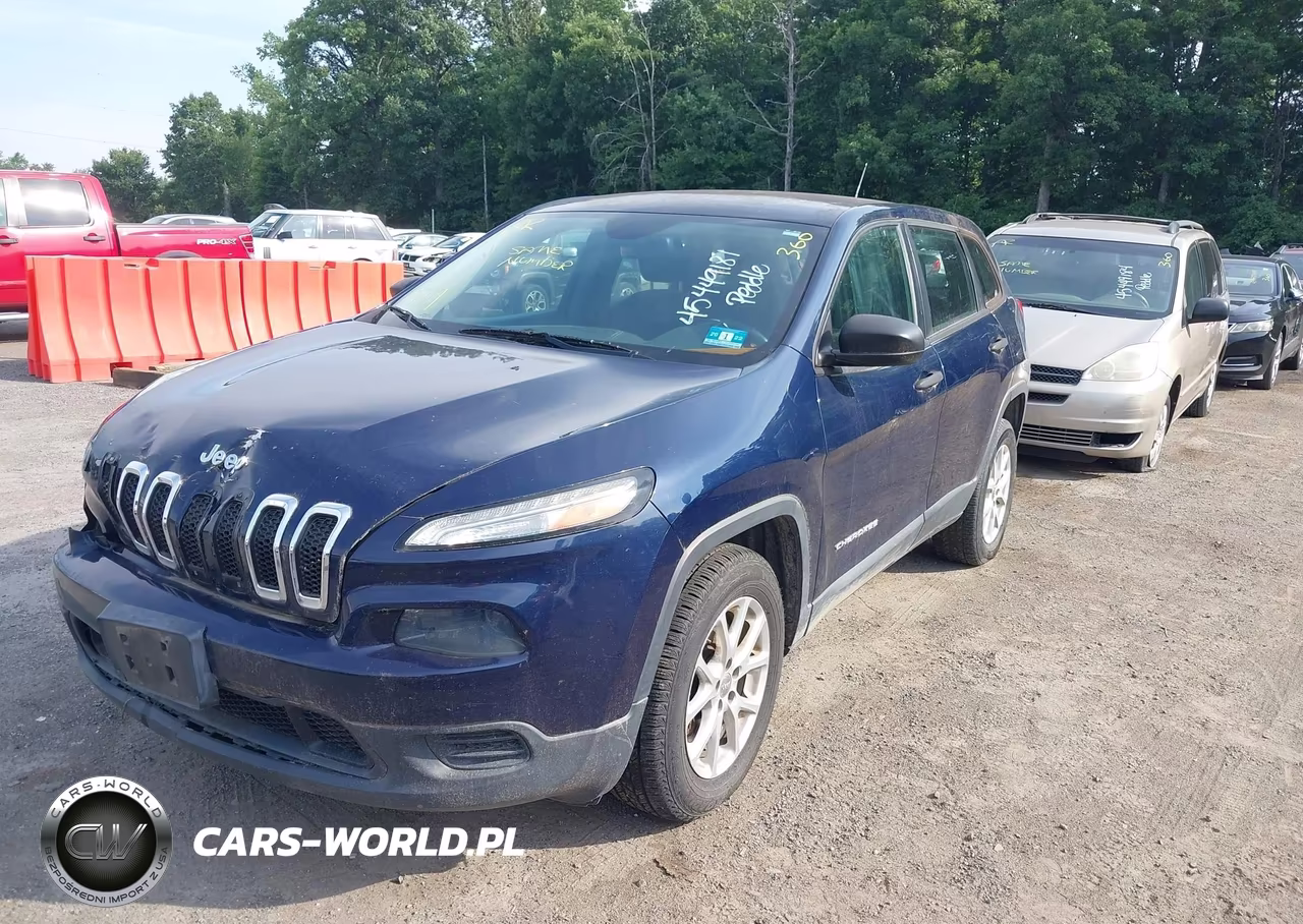 2015 Jeep Cherokee Sport VIN:1C4PJMAB4FW577624 - 2