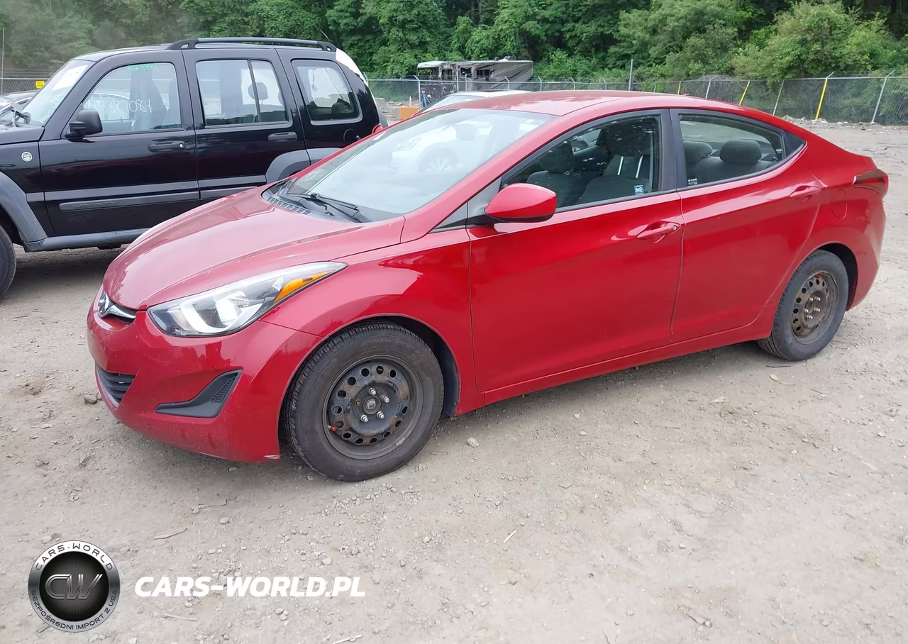 2016 Hyundai Elantra Se VIN:KMHDH4AE4GU606959 - 2
