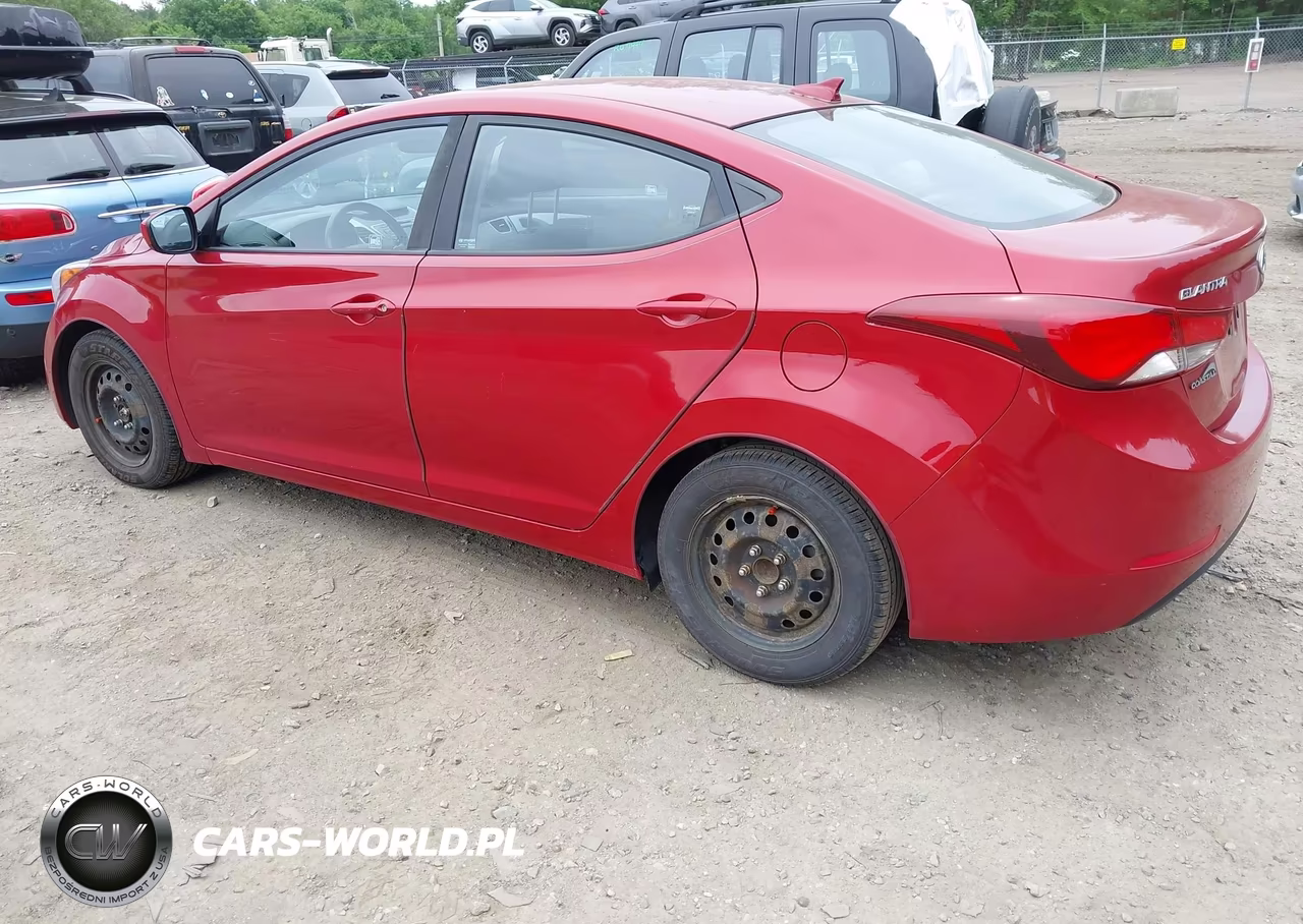 2016 Hyundai Elantra Se VIN:KMHDH4AE4GU606959 - 3