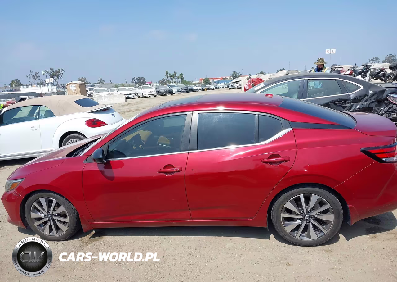 2020 Nissan Sentra Sv Xtronic Cvt VIN:3N1AB8CV8LY230547 - 14