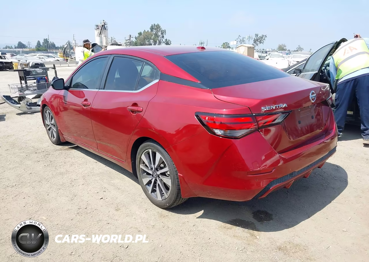 2020 Nissan Sentra Sv Xtronic Cvt VIN:3N1AB8CV8LY230547 - 3