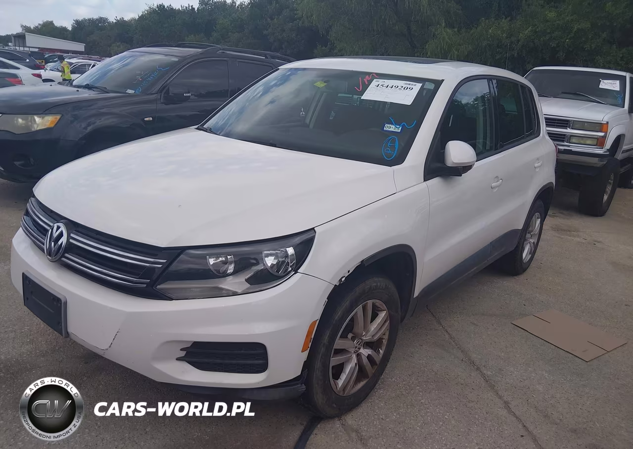 2013 Volkswagen Tiguan S VIN:WVGAV7AX1DW527604 - 2