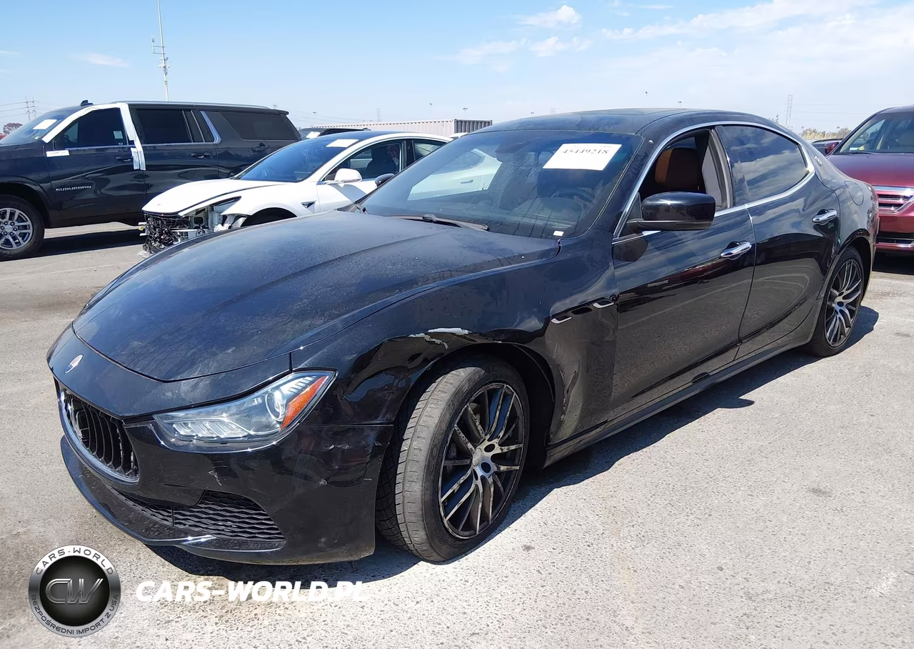 2014 Maserati Ghibli VIN:ZAM57XSA9E1111370 - 2