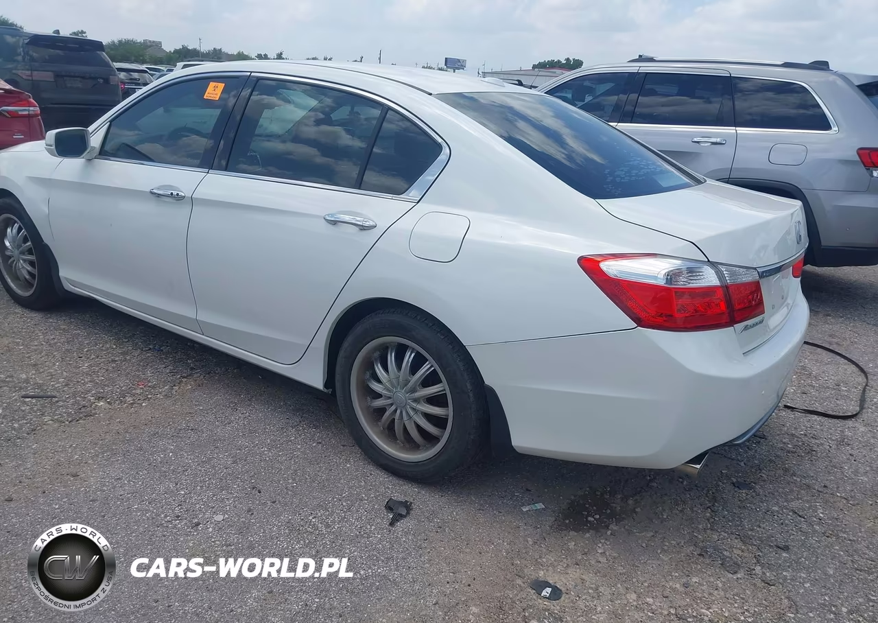 2013 Honda Accord Ex-L V-6 VIN:1HGCR3F82DA019667 - 3