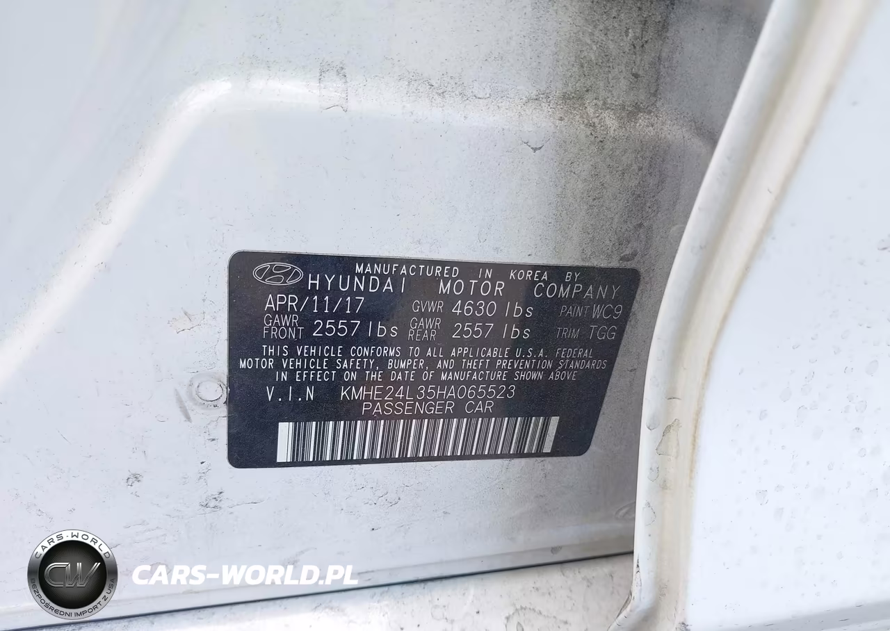 2017 Hyundai Sonata Hybrid Se VIN:KMHE24L35HA065523 - 9