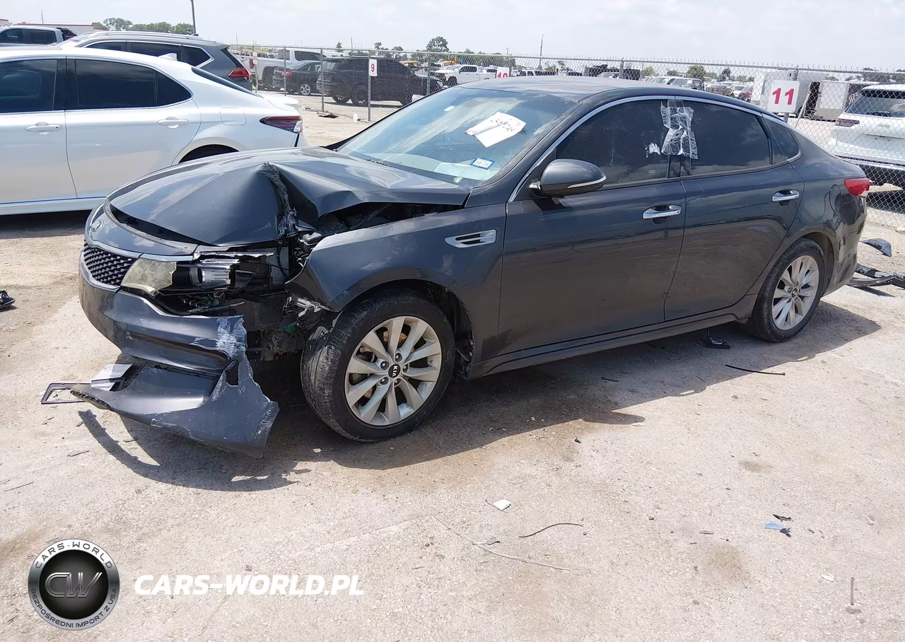 2018 Kia Optima Ex VIN:5XXGU4L34JG224016 - 2