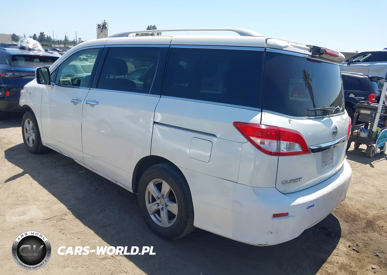 2012 Nissan Quest Sv VIN:JN8AE2KP9C9050279 - 3