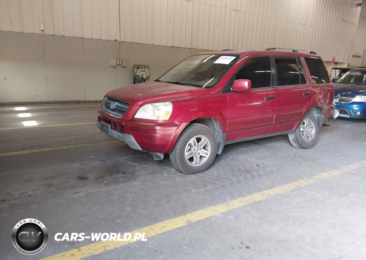 2005 Honda Pilot Ex-L VIN:5FNYF18505B065933 - 2