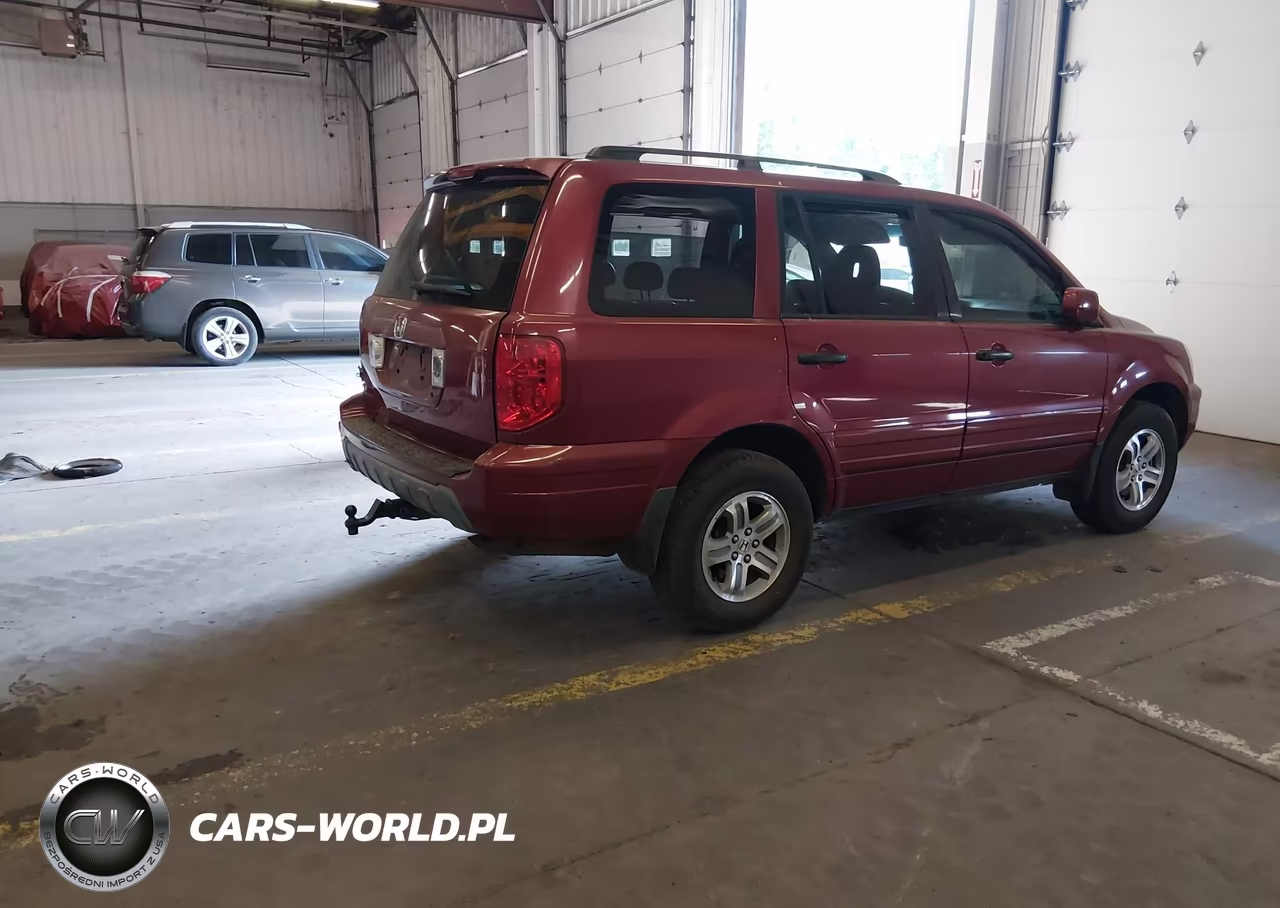 2005 Honda Pilot Ex-L VIN:5FNYF18505B065933 - 4