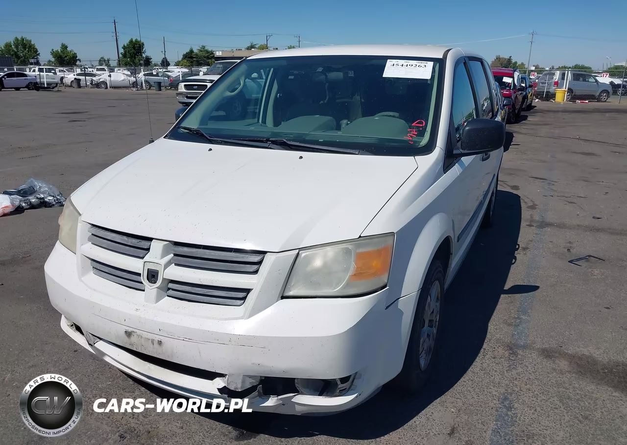 2008 Dodge Grand Caravan Se VIN:1D8HN44H48B166762 - 2