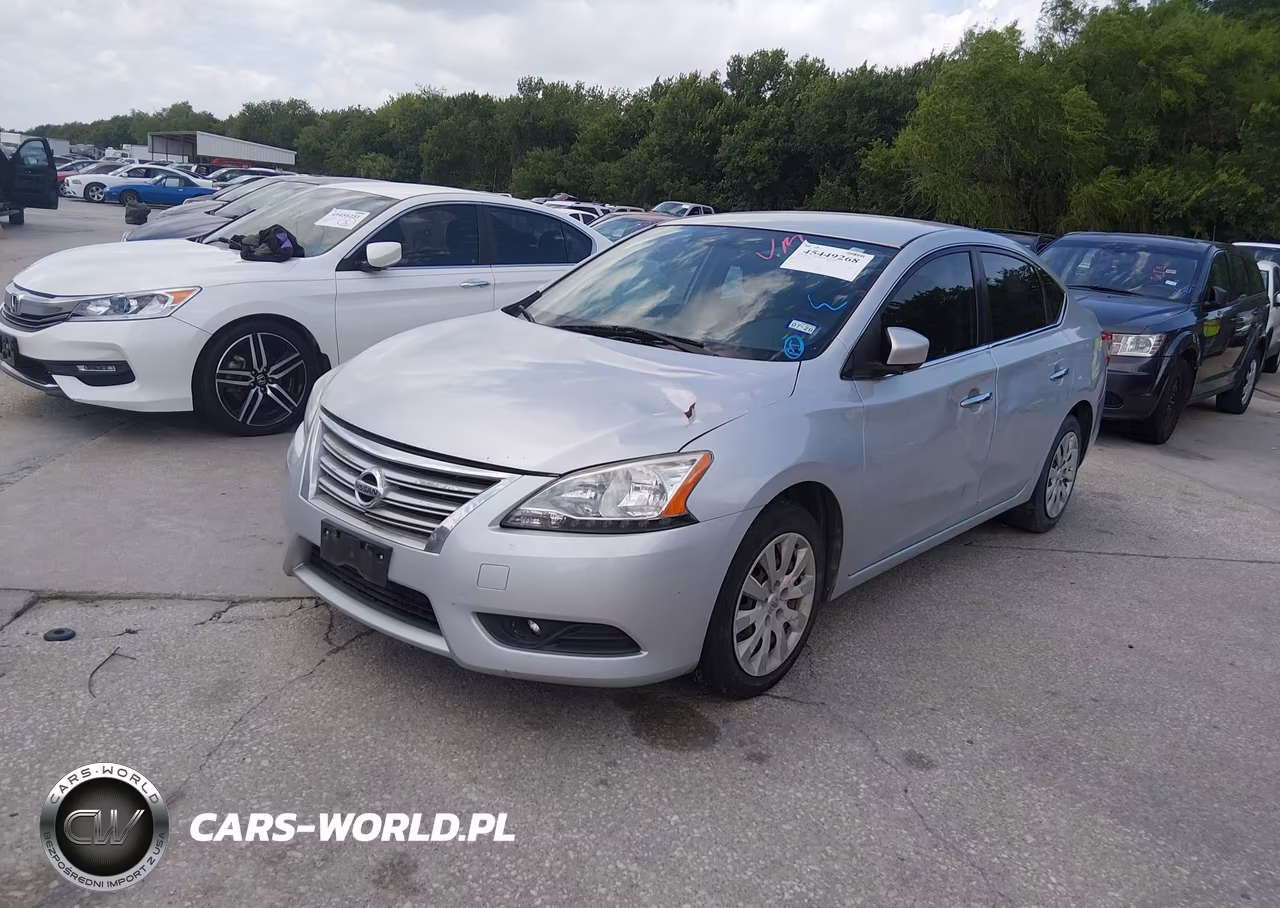 2014 Nissan Sentra Sv VIN:3N1AB7AP4EL665855 - 2