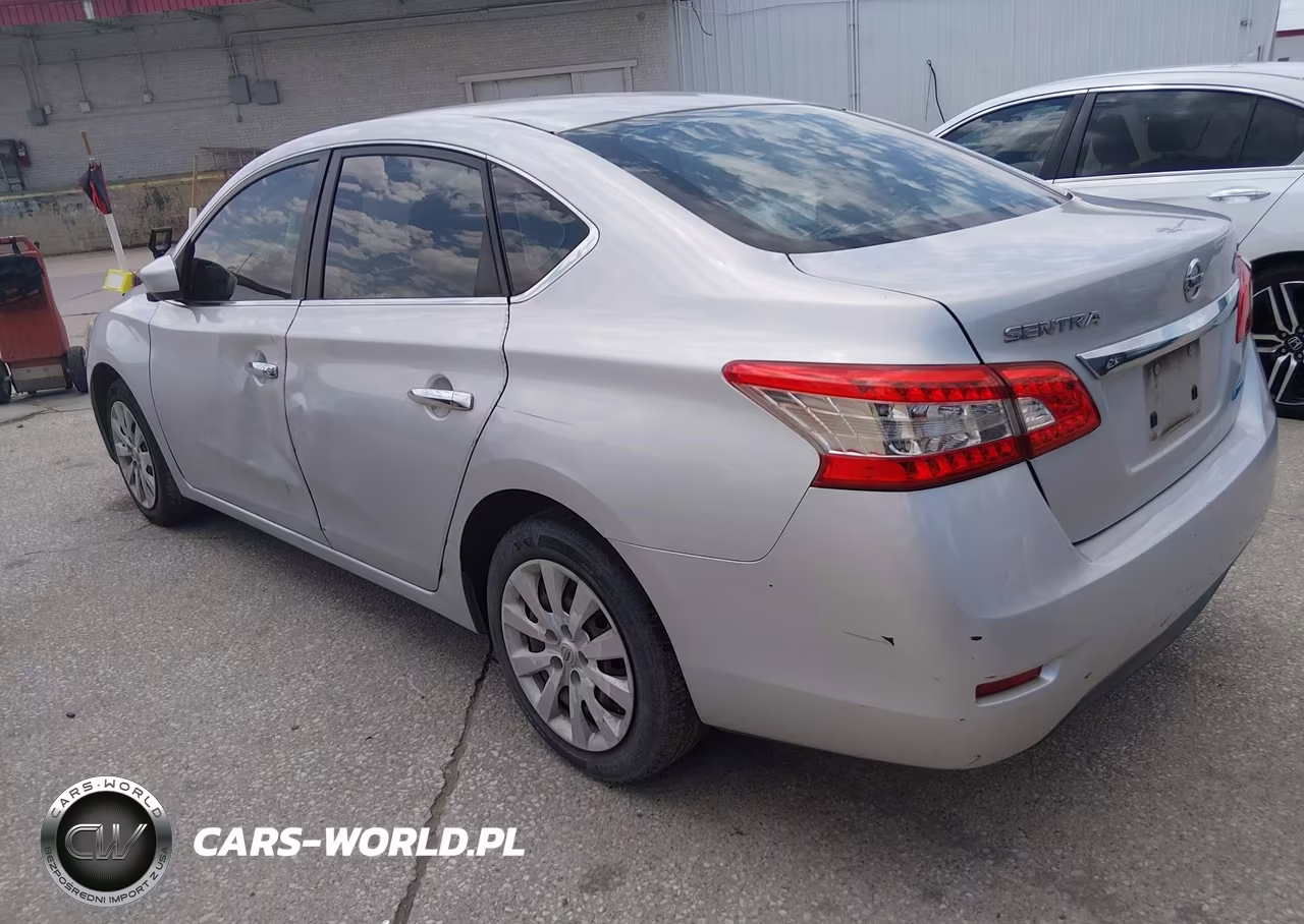 2014 Nissan Sentra Sv VIN:3N1AB7AP4EL665855 - 3