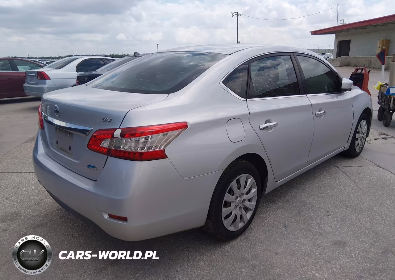 2014 Nissan Sentra Sv VIN:3N1AB7AP4EL665855 - 4