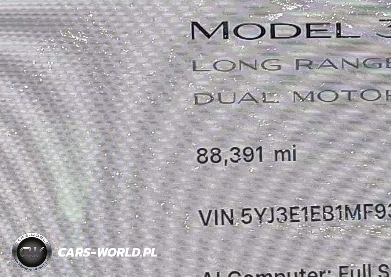 2021 Tesla Model 3 Long Range VIN:5YJ3E1EB1MF938918 - 15