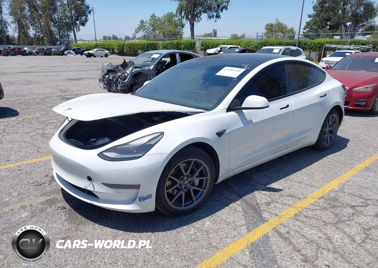 2021 Tesla Model 3 Long Range VIN:5YJ3E1EB1MF938918 - 2