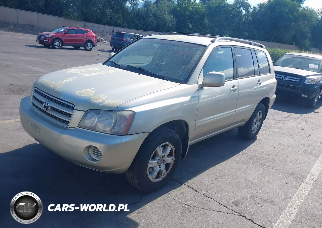 2001 Toyota Highlander V6 VIN:JTEHF21A810015167 - 2