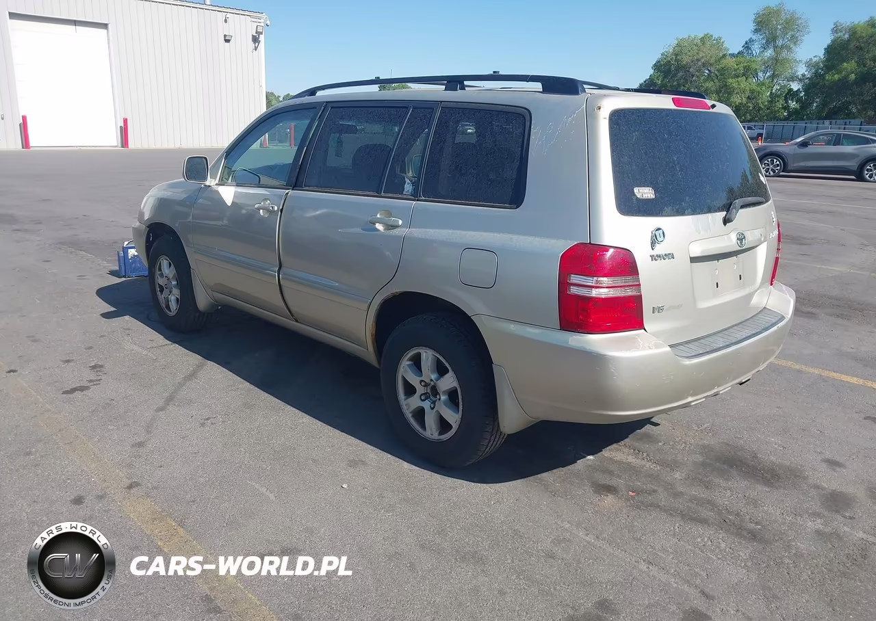 2001 Toyota Highlander V6 VIN:JTEHF21A810015167 - 3